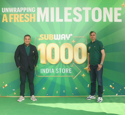 Subway India reaches Historic Landmark of 1,000 stores